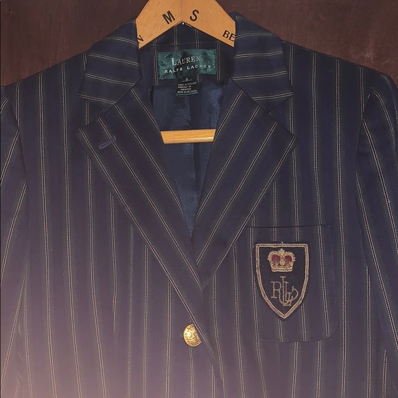 Ralph Lauren Jackets & Coats Ralph Lauren Womens Blazer 3d Crest